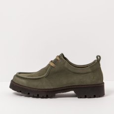 Kožené polobotky#1483 NOBUCK KAKI / DENVER