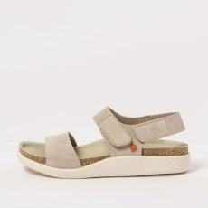 Sandály na platformě#1386S SILK SUEDE CREAM/ BIARRITZ
