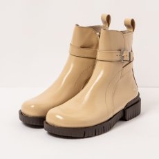Kotníčkové boty#1837 NAPPA SHINNY CHAMPAGNE/OXFORD
