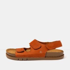 Unisex sandály KASSEL#2023 NOBUCK DARK ORANGE / KASSEL