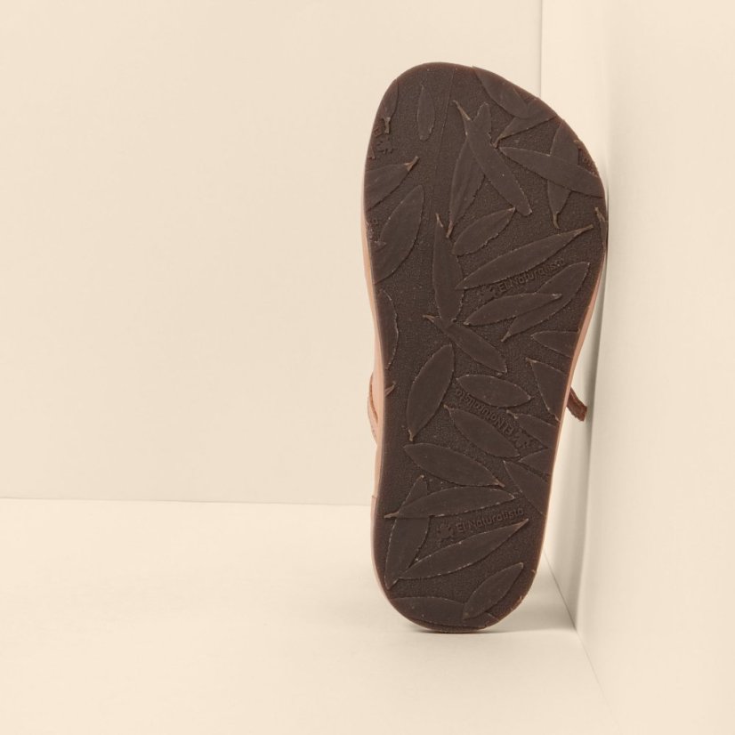 Dámské barefoot pantofle BARE#N5684 SOFT NAPPA SALMON/ BARE SANDALS