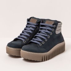 Kotníčkové boty#1532 NOBUCK NAVY/BRIGHTON
