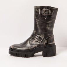 Kozačky na podpadku#1397 ASPORT OFF WHITE /YORK