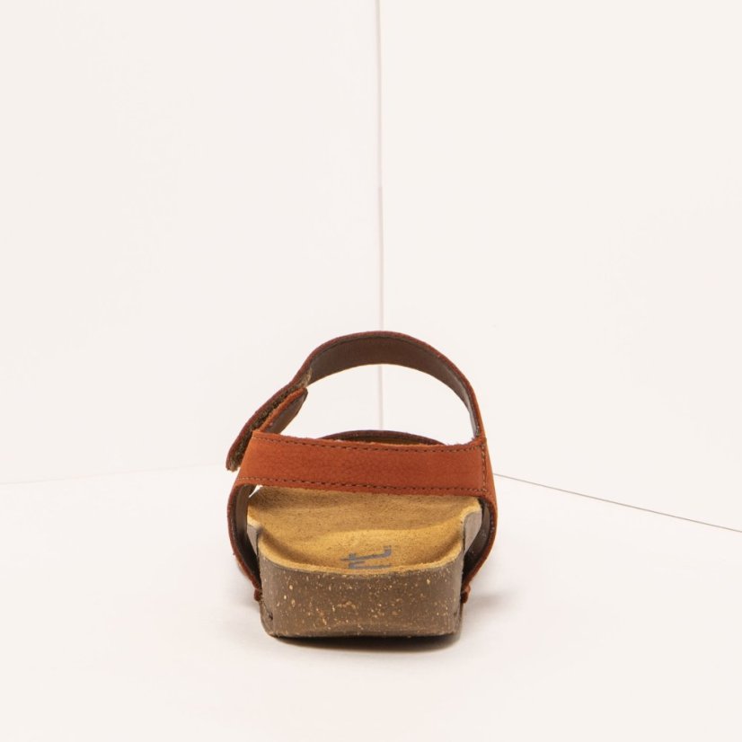 Dámské sandály I BREATHE#1119 NOBUCK DARK ORANGE/ I BREATHE