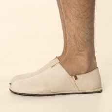 Barefoot mokasíny#N5673 SOFT NAPPA CREAM/ BARE