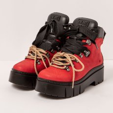 Streetartové boty#1769 MULTI RED / LEEDS