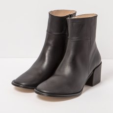 Designové kotníkové boty#S3374 NAPPA BLACK/ MARSELAN Designové kotníkové boty#S3374 NAPPA BLACK/ MARSELAN