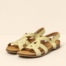 Elegantní dámské sandály PANGLAO#N5819 SOFT NAPPA-SILK LIME /PANGLAO