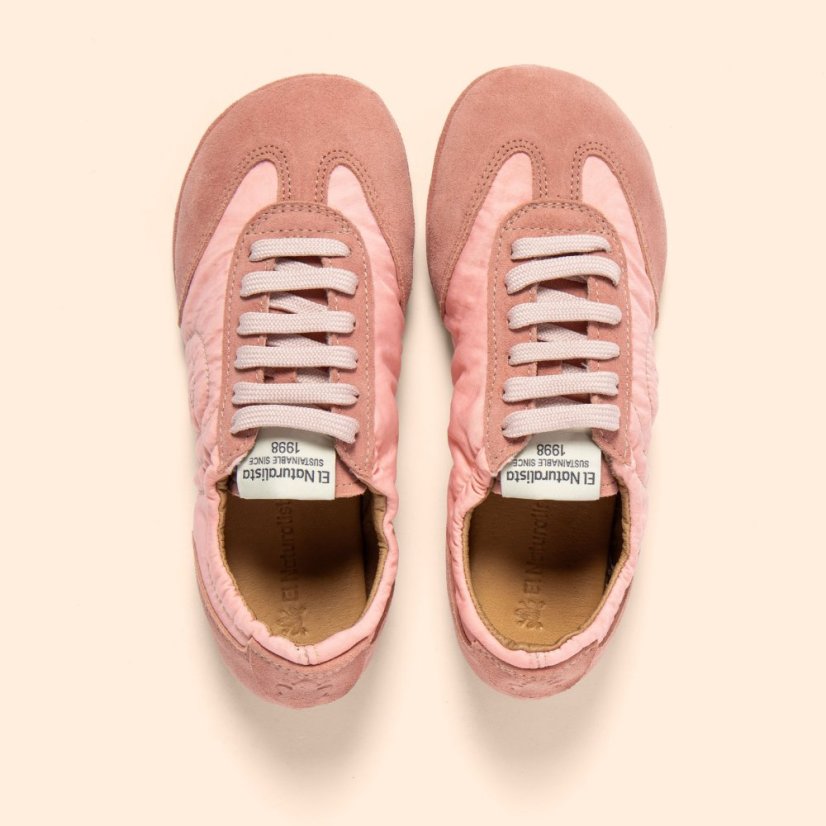 Barefoot sneakery ESSENCE#N5823 NYLON-SILK SUEDE CANDY/ ESSENCE