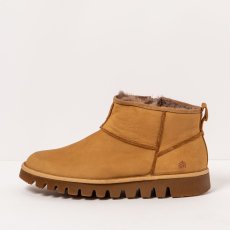 Zateplené kotníčkové boty#1597 NOBUCK KARAMEL/ ONTARIO
