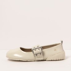 Baleríny Mary Jane#1742 NAPPA SHINNY CREAM/ NANTES