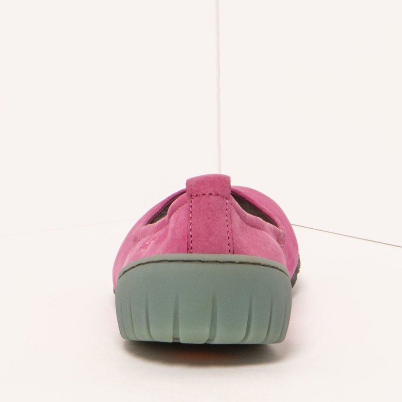 Baleríny#1740 NOBUCK PINK/ NANTES