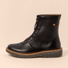Dámské kotníkové boty#N5581 SOFT NAPPA BLACK/VOLCANO