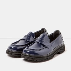 Unisex mokasíny BIRMINGHAM#1902 NAPPA SHINNY NAVY/BIRMINGHAM