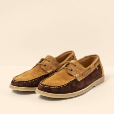 Elegantní polobotky#N5963 SILK SUEDE CHOCOLATE-TOFFEE/ PLANTAE