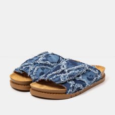 Unisex riflové pantofle KASSEL#2025S JEANS OCEAN/ KASSEL