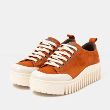 Dámské tenisky BRIGHTON#1535 NOBUCK DARK ORANGE/BRIGHTON