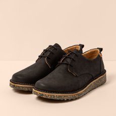 Dámské kožené polobotky#N5637 PLEASANT BLACK/ FELSEN Dámské kožené polobotky#N5637 PLEASANT BLACK/ FELSEN