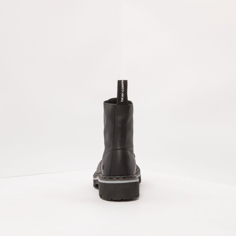 Kožené boty Glády#1166 NAPPA BLACK / MARINA