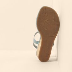 Elegantní sandály na podpatku#N853 SOFT NAPPA BLUE/ GAIA