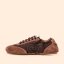 Barefoot sneakery ESSENCE#N5823 NYLON-SILK SUEDE CHOCOLATE/ ESSENCE