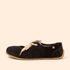 Barefoot baleríny ONDINA#N5936 NOBUCK BLACK/ONDINA