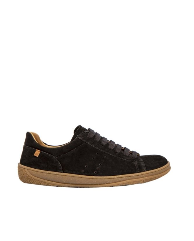 Semišové pánské polobotky AMAZONAS#N5395 SILK SUEDE BLACK /AMAZONAS
