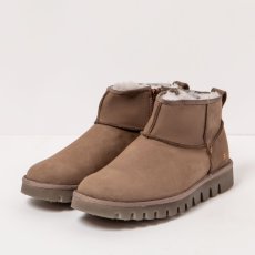 Zateplené kotníčkové boty#1597 NOBUCK TAUPE/ ONTARIO