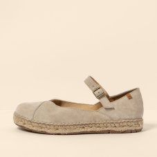 Espadrilky Mary Jane#N679 SILK SUEDE CREAM / CAMPOS