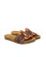 Dámské pantofle CRETA#0259 NAPPA MULTI BROWN