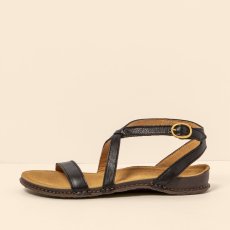Dámské sandály PANGLAO#N5802 SOFT NAPPA BLACK/PANGLAO