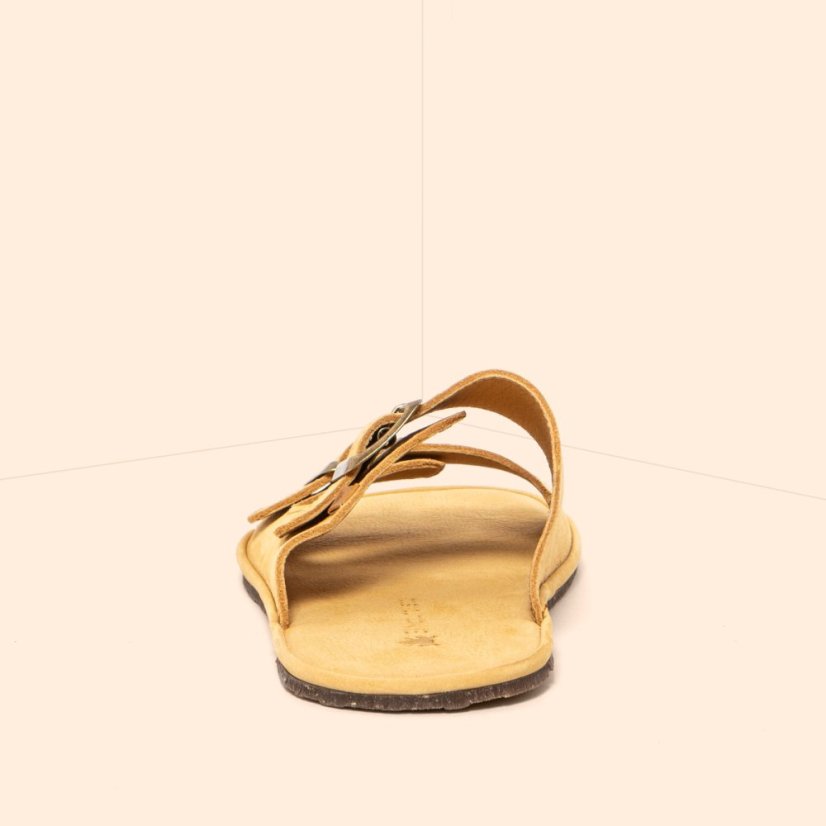 Barefoot pantofle BARE#N5682 NOBUCK HONEY/ BARE SANDALS