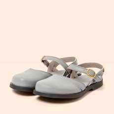 Sandály s uzavřenou špičkou ARENISCA#N5874 SOFT NAPPA PERLA/ ARENISCA