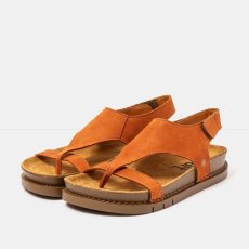 Dámské sandály KASSEL#2022 NOBUCK DARK ORANGE / KASSEL