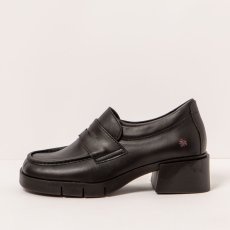 Dámské mokasíny na podpatku VARSOVIA#1283 NAPPA BLACK / VARSOVIA Dámské mokasíny na podpatku VARSOVIA#1283 NAPPA BLACK / VARSOVIA