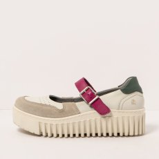 Dámské sandály BRIGHTON#1515 NAPPA CREAM-FUXIA/BRIGHTON Dámské sandály BRIGHTON#1515 NAPPA CREAM-FUXIA/BRIGHTON