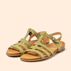 Dámské kožené sandály PANGLAO#N5803 NOBUCK LIKEN/PANGLAO