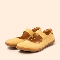 Baleríny Mary Jane CORAL#N5301 NOBUCK HONEY/ CORAL