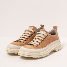 Polobotky se šněrováním#1898S SILK SUEDE PEACH/ BIRMINGHAM