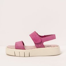 Sandály na platformě#1854F NOBUCK PINK/ MALAGA