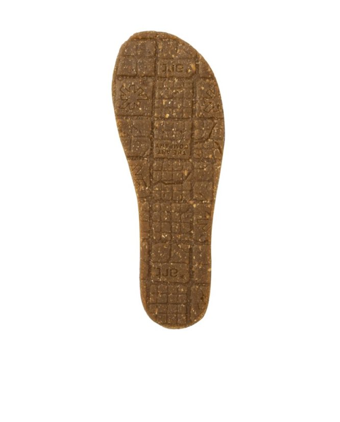 Dámské pantofle CRETA#0259 NAPPA MULTI BROWN