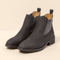 Chelsea boty na podpatku#N5947 PLEASANT BLACK / IRATI Chelsea boty na podpatku#N5947 PLEASANT BLACK / IRATI