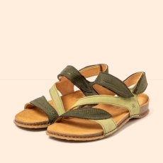 Dámské sandály PANGLAO#N5810S NOBUCK LIKEN-KAKI/ PANGLAO