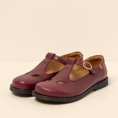 Dámské Mary Jane ARENISCA#N5873 SOFT NAPPA BURDEOS/ ARENISCA