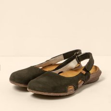 Originální dámské sandály WAKATAUA#N413 NOBUCK LAVADO KAKI / WAKATAUA