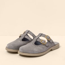 Designové dámské pantofle ARENISCA#N5870L NOBUCK LAVADO DENIM/ ARENISCA