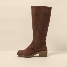 Vysoké kozačky na podpatku#N5663 SILK SUEDE CHOCOLATE / TICINO Vysoké kozačky na podpatku#N5663 SILK SUEDE CHOCOLATE / TICINO