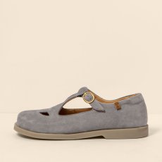 Dámské mary jane#N5873L NOBUCK LAVADO DENIM/ ARENISCA