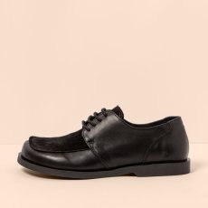 Dámské polobotky#N5876P SOFT NAPPA-POTRO BLACK / ARENISCA Dámské polobotky#N5876P SOFT NAPPA-POTRO BLACK / ARENISCA