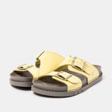 Unisex pantofle KASSEL#2020 NAPPA SHINNY PALE YELLOW/ KASSEL